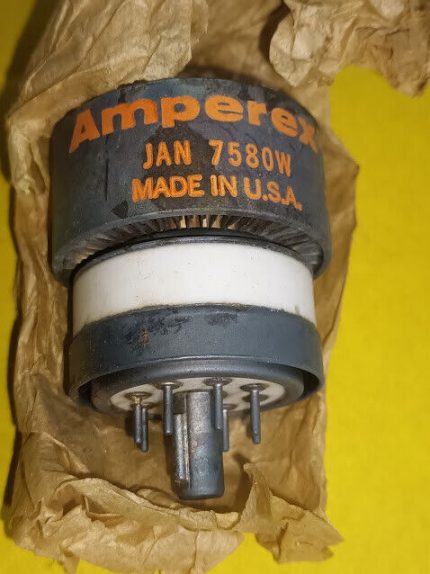 Amprex Jan-7580W Electron tube 5960-00-985-9019