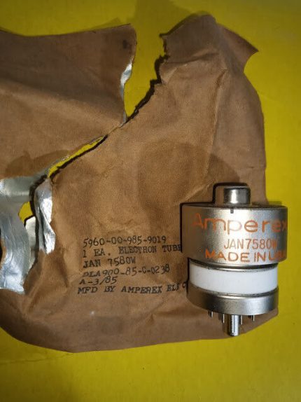 Amprex Jan 7580W Electron tube 5960-00-985-9019 New Not sealed