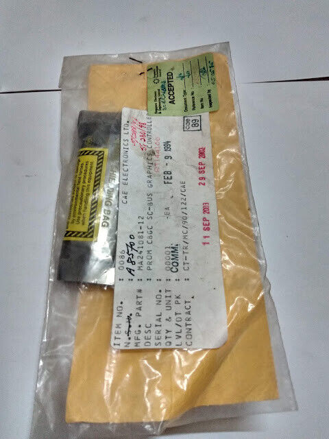 CAE Electronics LTD MA241081-12 Prom CBGC SC-Bus Graphics Controller MA24108112 - Image 2
