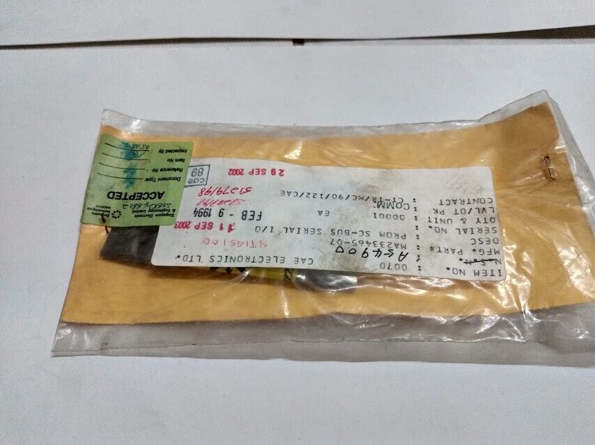 CAE Electronics LTD MA233465-07 Prom SC-Bus Serial I/O MA23346507 New - Image 4