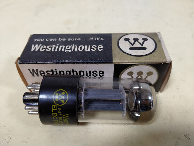WESTINGHOUSE 12SN7GTA Radio Amp AUDIO VACUUM TUBE Vintage TESTED 6.9607-D - Image 5