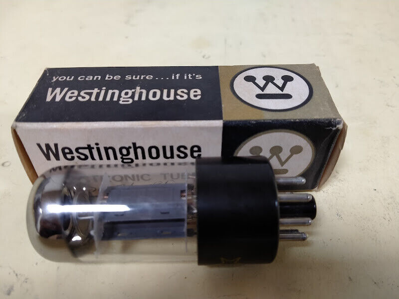 WESTINGHOUSE 12SN7GTA Radio Amp AUDIO VACUUM TUBE Vintage TESTED 6.9607-D - Image 3