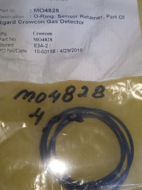 O-Ring MO4828 sensor retainer Xgard crowcon gas detector one set of 2