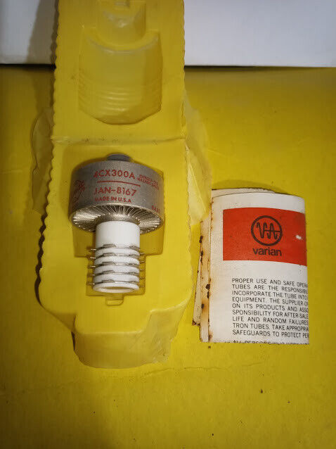 Varian / Eimac 4CX300A electron tube JAN-8167 vacuum tube New