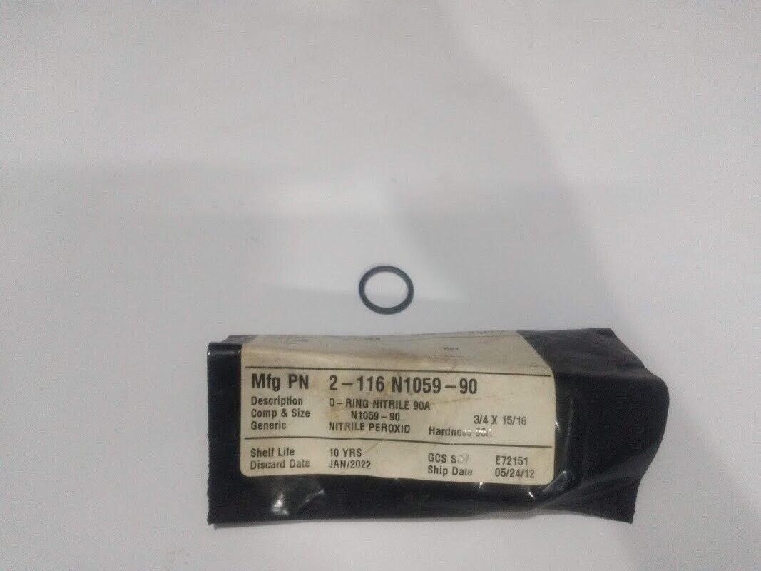 Parker Cameron 2-116 N1059-90 O-Ring Nitrile 90A Marine Store Spare - Image 8