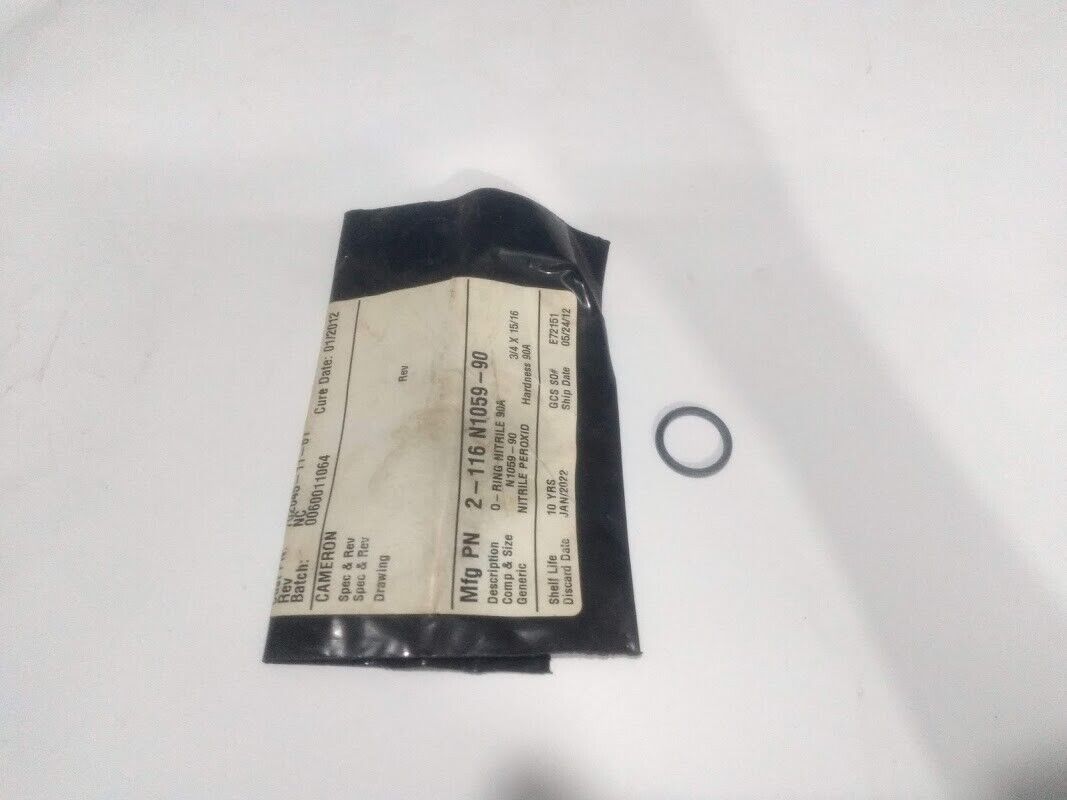 Parker Cameron 2-116 N1059-90 O-Ring Nitrile 90A Marine Store Spare - Image 5