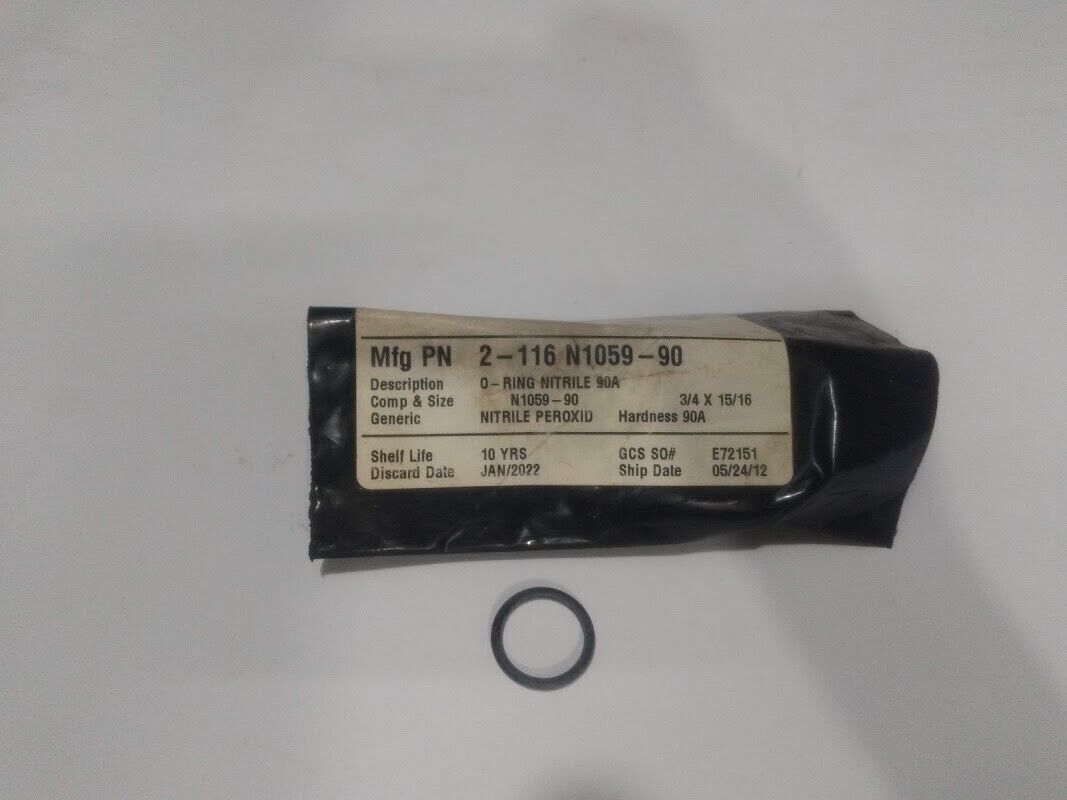 Parker Cameron 2-116 N1059-90 O-Ring Nitrile 90A Marine Store Spare - Image 6