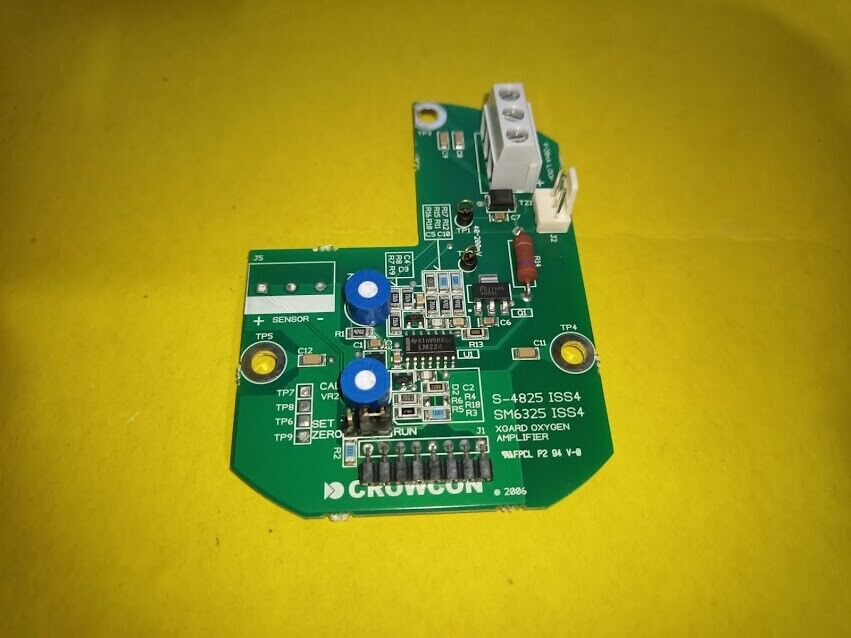 Crowcon S-4825 Iss4 SM6325 Iss4 XGard Oxygen Amplifier SO11240/2 New