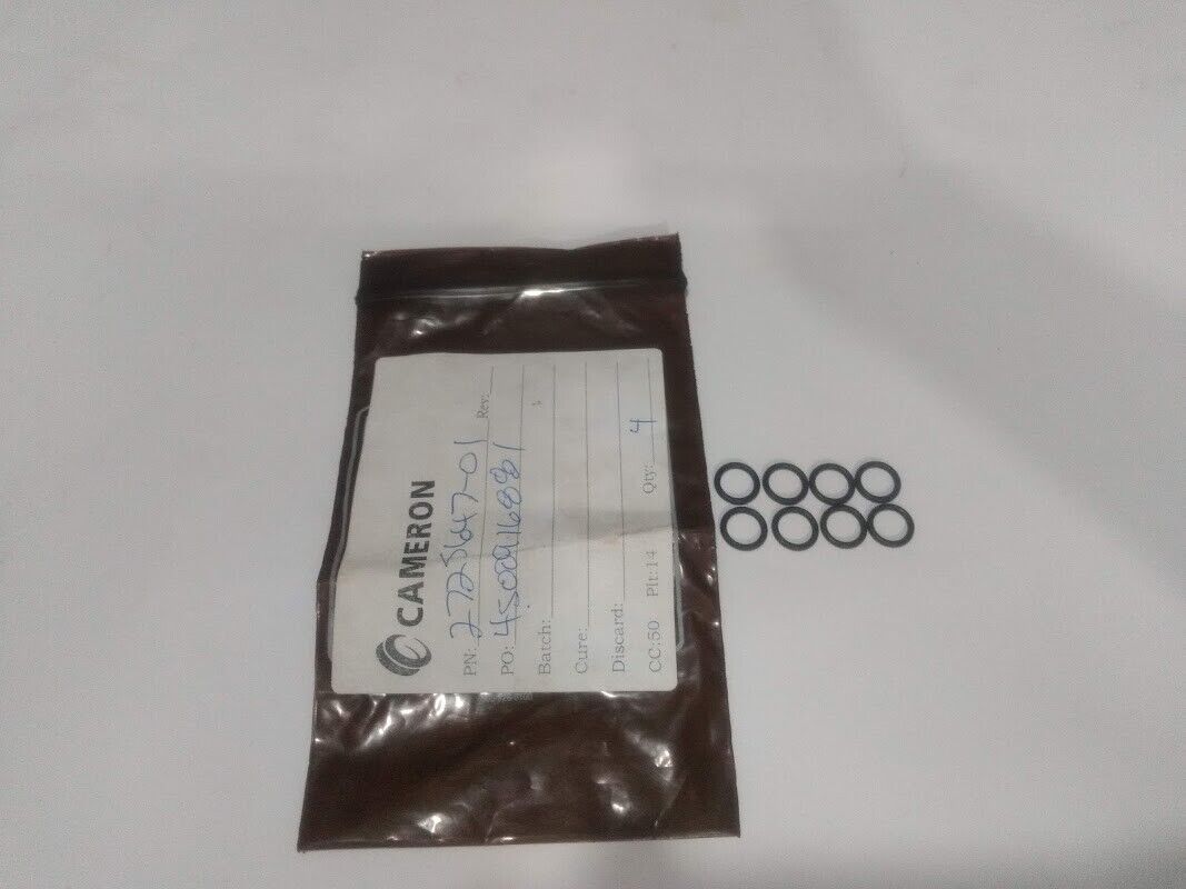 Cameron 272564701 O-Ring 8Pcs For Marine Part Marine Store Spare New - Image 4