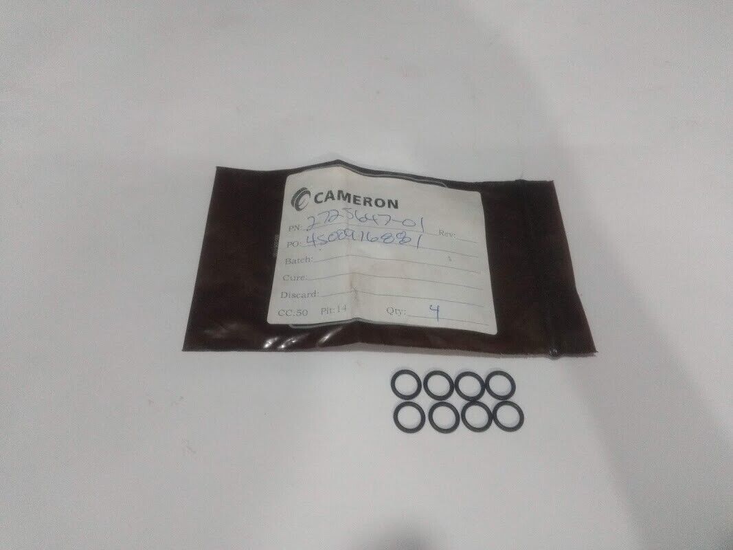 Cameron 272564701 O-Ring 8Pcs For Marine Part Marine Store Spare New - Image 2