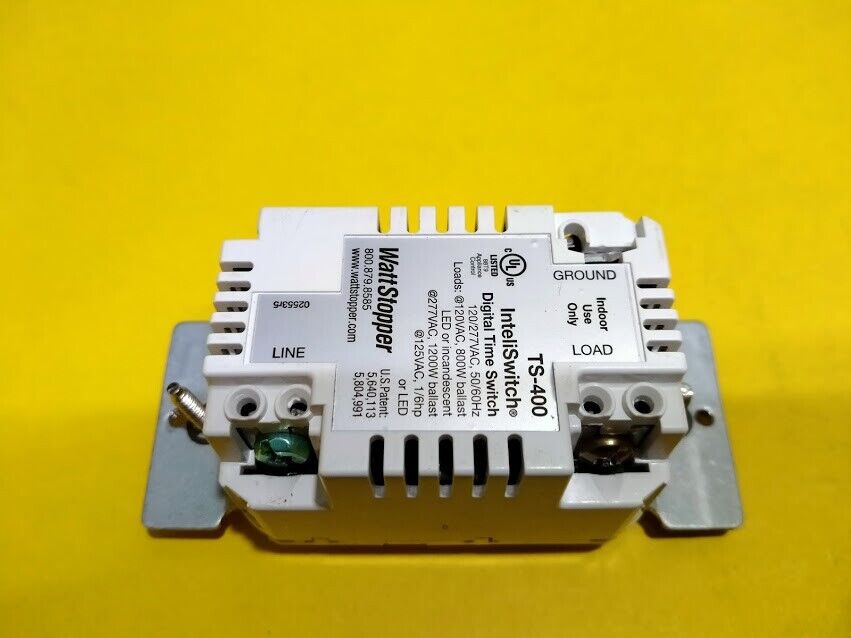 Wattstopper TS-400 Inteliswitch Digital Time Switch TS400 New - Image 2