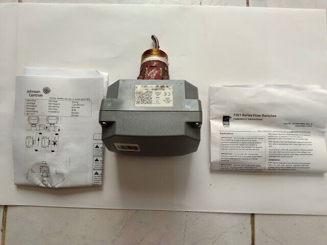 Johnson Controls F261MAL-V01C Liquid Flow Switch 1-11½ NPT Type 4/IP67 Vapor - Image 5