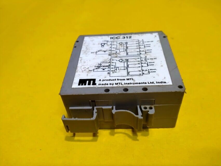 MTL Instrument Ltd ICC 312 Repeater Power Supply signal isolator 4-20Am - Image 5