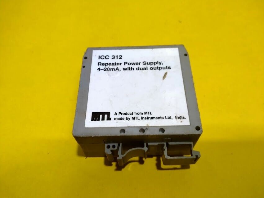 MTL Instrument Ltd ICC 312 Repeater Power Supply signal isolator 4-20Am - Image 3
