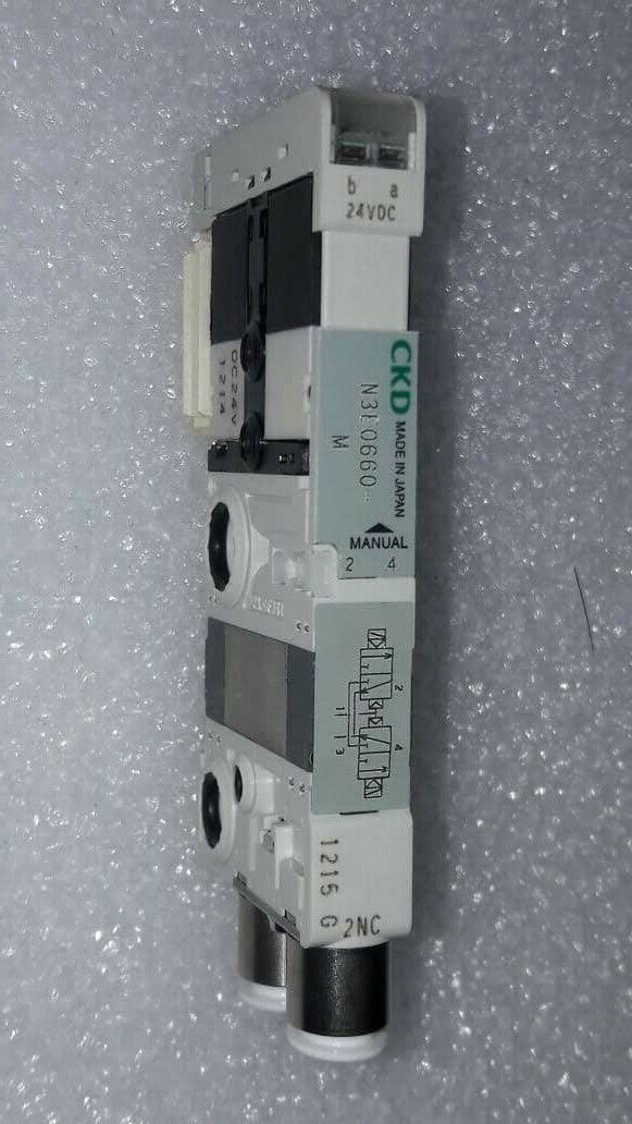 CKD N3E0660-C6-M-3 Solenoid Valve 012-012911-1 G KX08129861 DC24V - Image 6