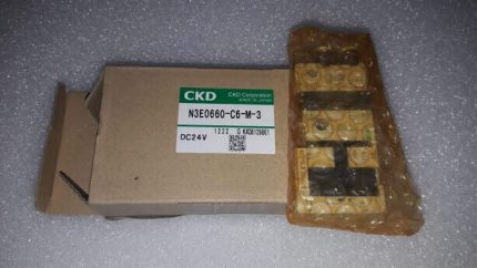 CKD N3E0660-C6-M-3 Solenoid Valve 012-012911-1 G KX08129861 DC24V