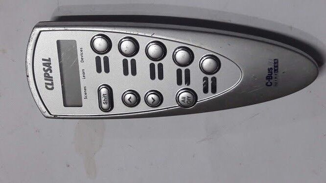 Clipsal C-Bus Wireless 5888TXBA Remote Control RF Frequency 433.92Mhz - Image 2