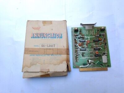 JRCS SA-L241T Annunciator SAL241T Main Control Console & Data Logger Japan Radio