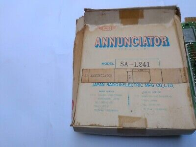 JRCS SA-L241 Annunciator SAL241 Japan Radio & Electric MFG L241 New - Image 2