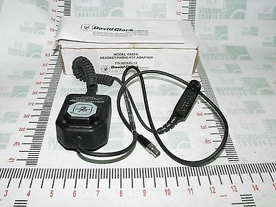New David Clark C6635I Intrinsically Safe Radio PTT Adapter