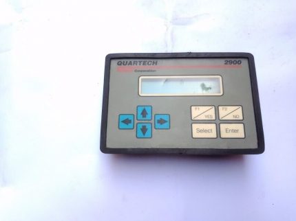 Quartech 2900 V1.0 Operator Terminal 2900-0-B 24Vdc