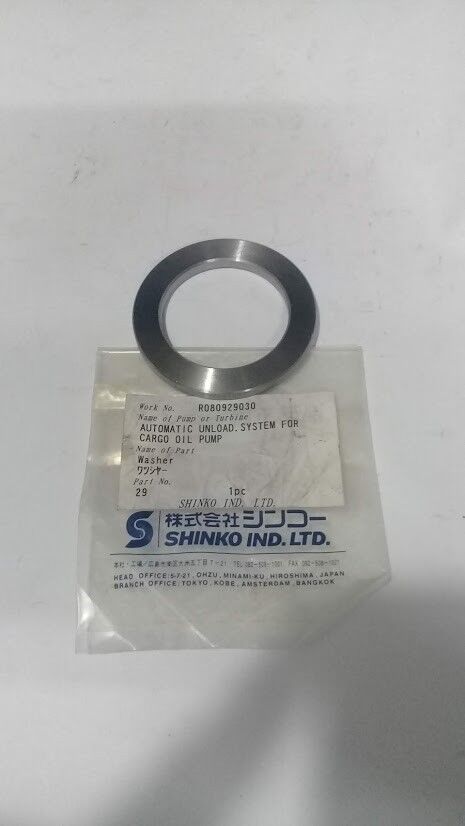 Shinko Ind Ltd 29 Washer Automatic Unload System For Cargo Oil Pump Marine Store - Image 4