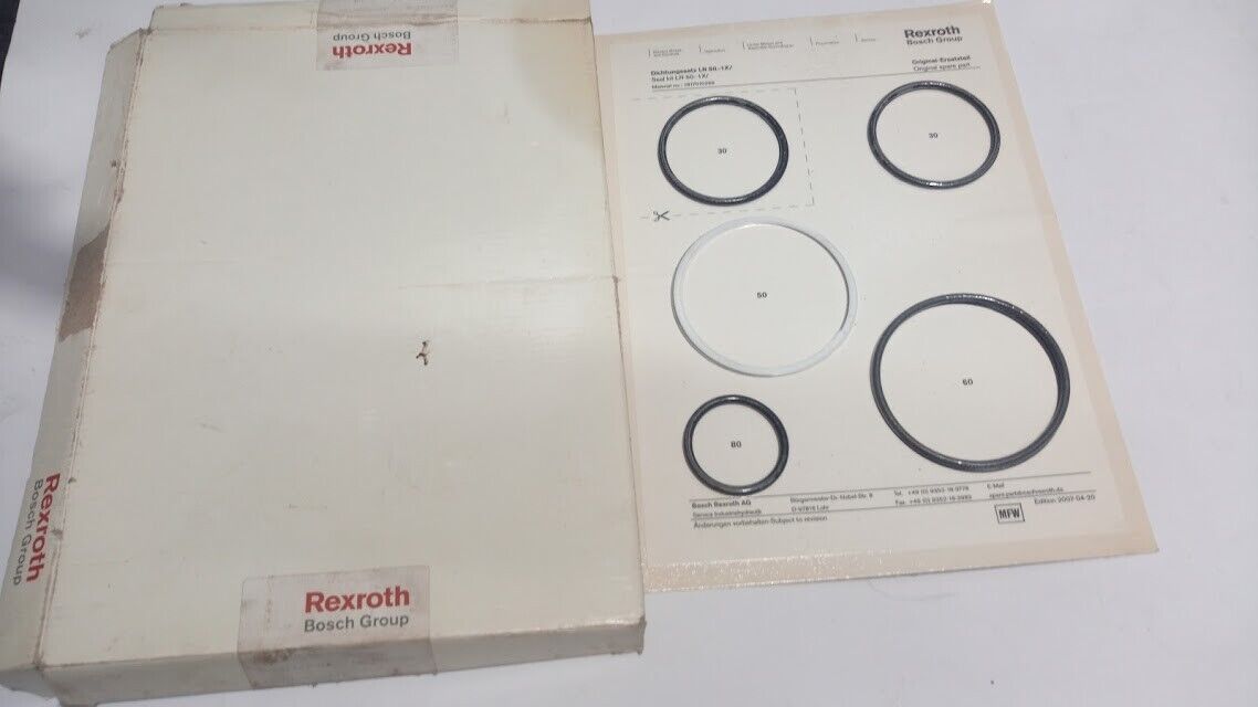 Rexroth Bosch 1817010256 dichtungssatz gasket kit LR 50.-1x/ O-Ring Thrust Ring - Image 2