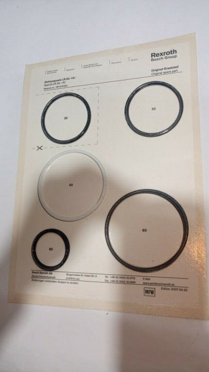 Rexroth Bosch 1817010256 dichtungssatz gasket kit LR 50.-1x/ O-Ring Thrust Ring