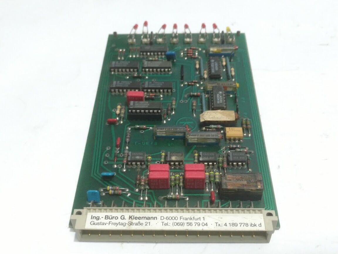 Kleemann Elektronik Uberwachung temperatur vor/nach Kat T/UE gh/14TE G 88-111