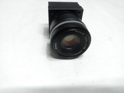 Camera 792250005045 Nikon Nikkor 50mm 1:1.8 4434311 lens From Basler S2 CD-R