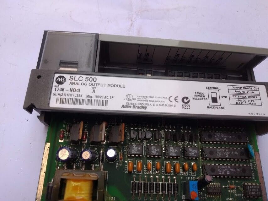 Allen-Bradley 1746-N04I Ser A SLC 500 Analog Output Module 1746N04I - Image 6