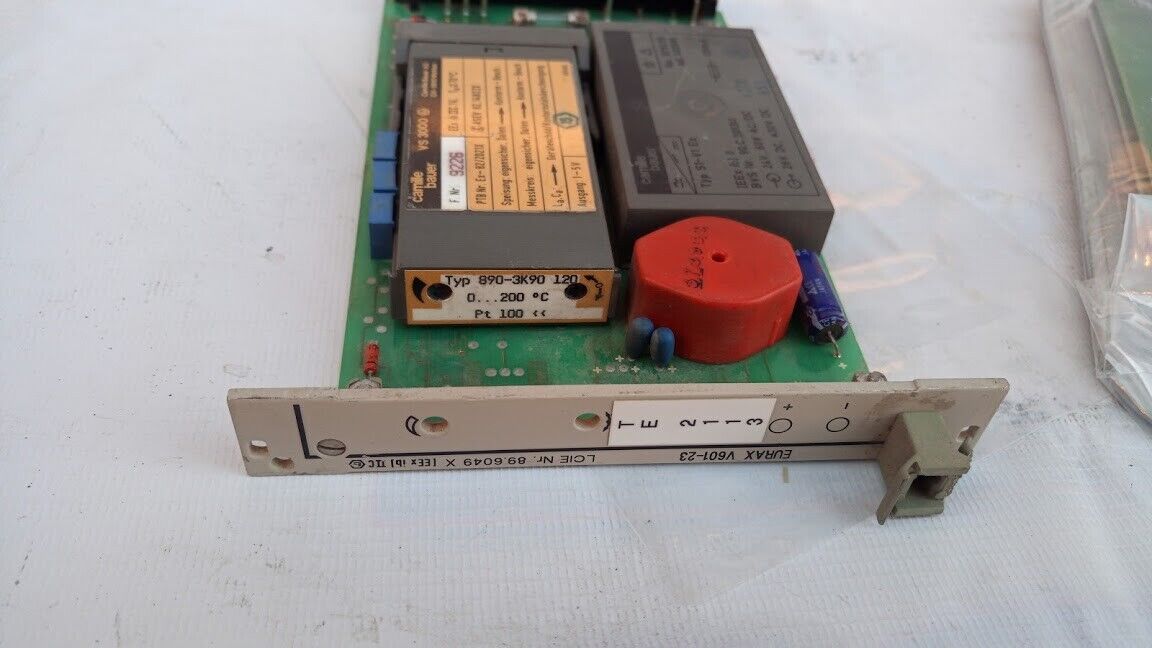 Camille Bauer EURAX V601-2300 EB0 Nr 89-6049 X Power Supply Card V601-23 - Image 4