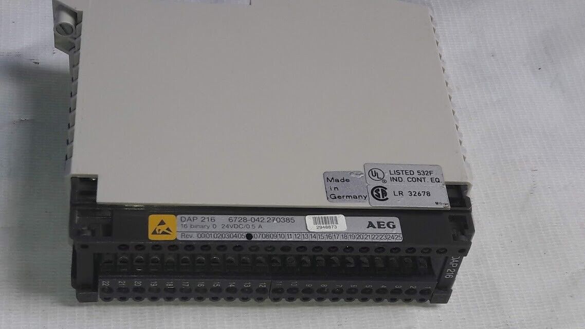AEG DAP 216 6728-042.270385 Rev 06 Output Module DAP216 6728042270385 - Image 3
