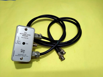 Tektronix Return Loss Bridge 75 Ohm 015-0149-00 6V RMS