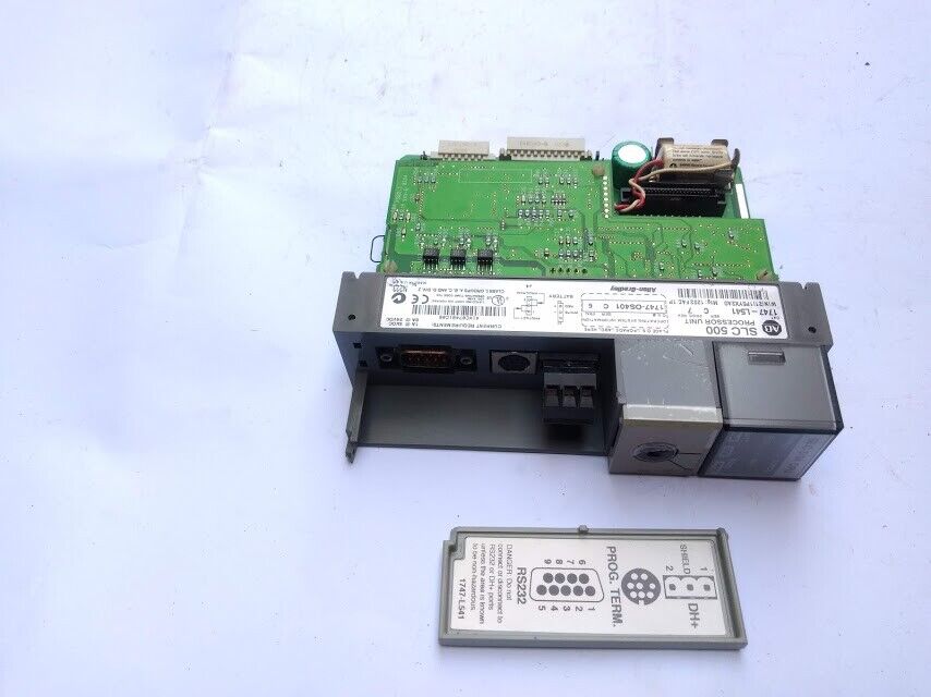 Allen-Bradley 1747-L541 Ser C Rev 7 SLC 500 Processor Unit CPU 1747-OS401 - Image 5