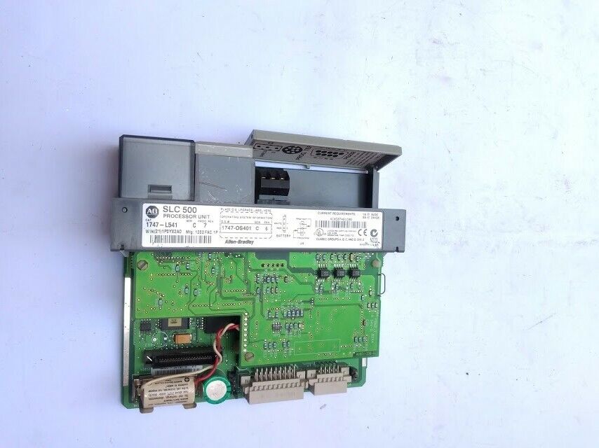Allen-Bradley 1747-L541 Ser C Rev 7 SLC 500 Processor Unit CPU 1747-OS401 - Image 3