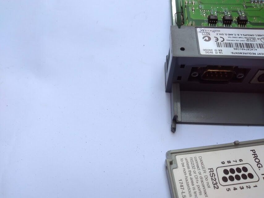 Allen-Bradley 1747-L541 Ser C Rev 7 SLC 500 Processor Unit CPU 1747-OS401 - Image 4