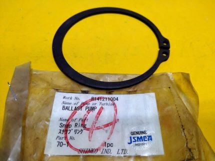 Shinko Ballast Pump Snap ring 70-1 Shinko Genuine part JSMEA  marine store spare