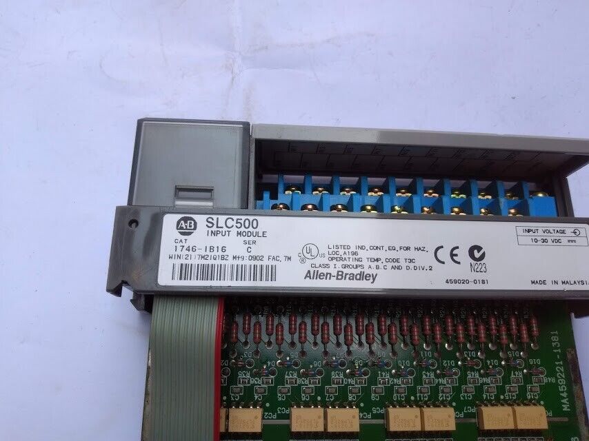 Allen-Bradley 1746-IB16 Ser C SLC 500 Input Module DC-Sink 1746IB16 - Image 6