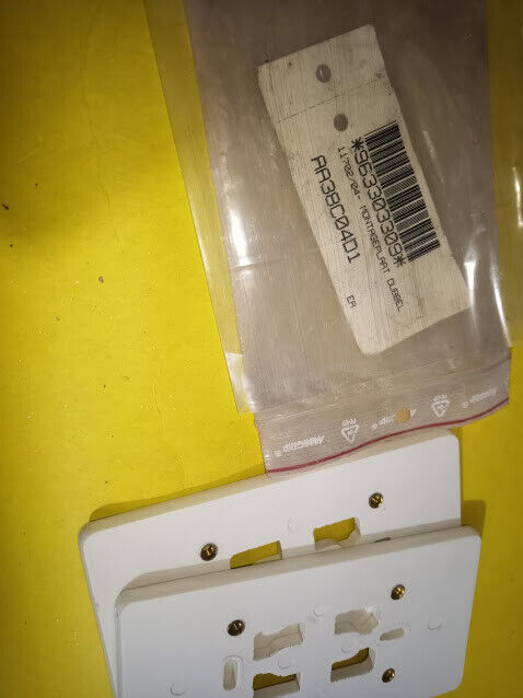 Corodex 862 wit montageplaat tbv 2-voudig CORODEX MOUNTING PLATE lot of 2 - Image 2