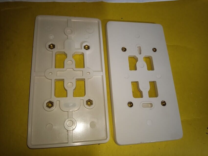 Corodex 862 wit montageplaat tbv 2-voudig CORODEX MOUNTING PLATE lot of 2