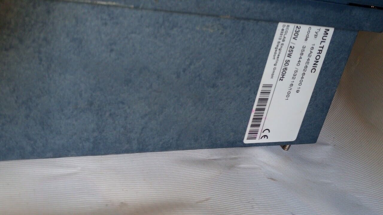 Ecolab Multronic ver. ABS 24e-01 16A24E62640019 Code 35844 / 53216/1001 - Image 8