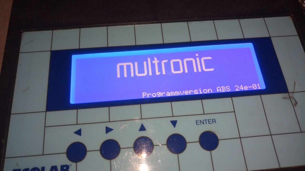 Ecolab Multronic ver. ABS 24e-01 16A24E62640019 Code 35844 / 53216/1001 - Image 3