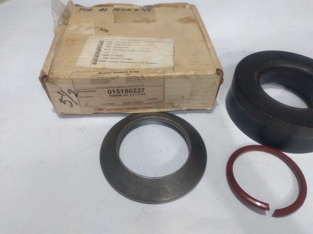 National oilwell Varco 015180227 Rubber EA 1/2 H-B For Mud Pump - Image 2