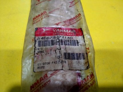 Yanmar hose 146673-77140 6N18L-EV Yanmar genuie part Marine store spare New