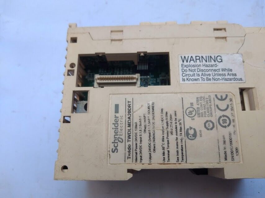Schneider Electric TWDLMDA20DRT PV16 RL23 Sv 5.30 extendable PLC Base Twido - Image 6