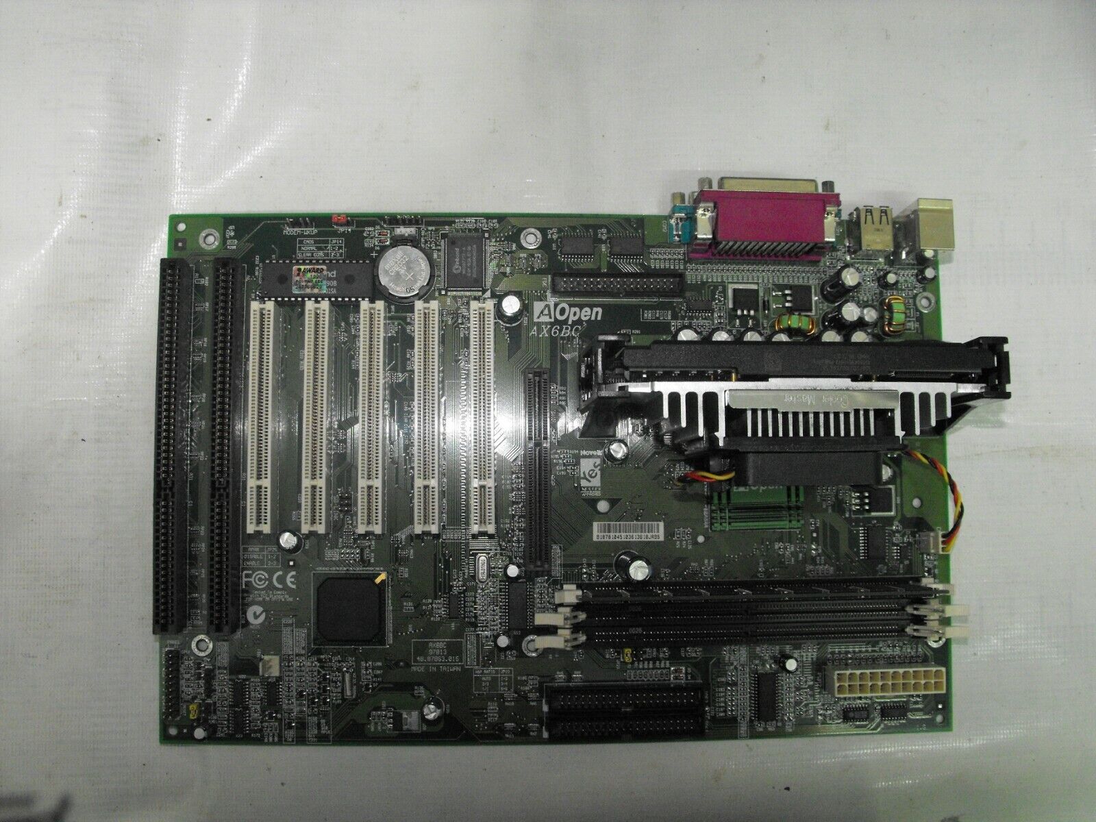 Aopen AX6BC 97813 48.87863.015 AX6BC R2.53 Bios V1.0A MotherBoard PIII 550Mhz - Image 11