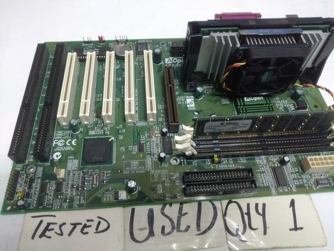Aopen AX6BC 97813 48.87863.015 AX6BC R2.53 Bios V1.0A MotherBoard PIII 550Mhz - Image 9