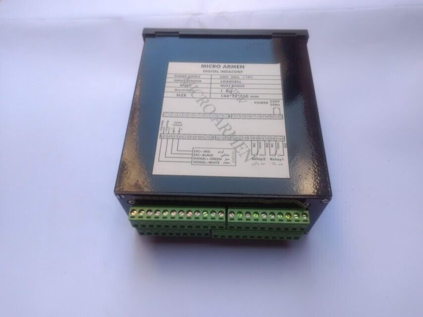 Micro Armen LO-B08 Digital Ind&Con Digital Panelmeter LOB08 - Image 10