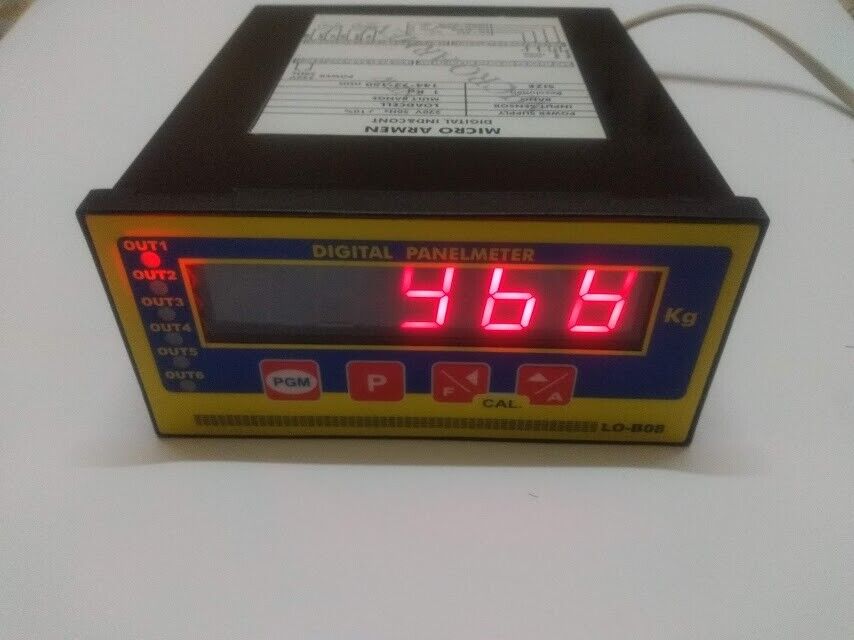 Micro Armen LO-B08 Digital Ind&Con Digital Panelmeter LOB08 - Image 6